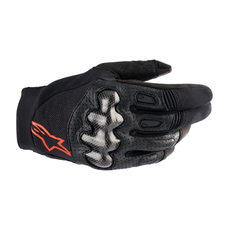 Mănuși Motocross Alpinestars Megawatt negru/roșu/Fluo S