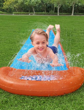 Bestway H2Ogo Slide 488 Cm Single - Multi/patterned - ONE SIZE