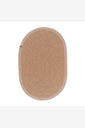 Hanah Home - Tæppe-Hogan - Beige - Fladvævede tæpper - 80X120 - Fra Homeroom