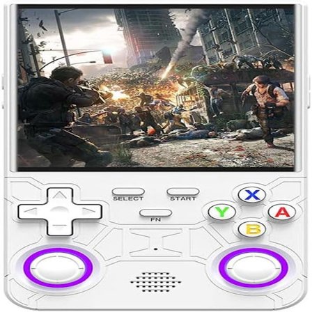 2025 Uusin malli R36 Ultra Retro -käsikonsoli, jossa 64 Gt sisäänrakennettuna, yli 20 000 peliä, 3000 mAh ladattava, tuki yli 20 simulaattorille, Lin