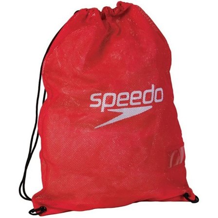 Speedo Wet Kit Mesh Dragkedja Väska En Storlek Röd