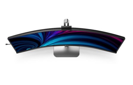 Philips 49" 32:9 (5120x1440) SuperWide kurvet skjerm med USB-C, Windows Hello pop-up-webkamera