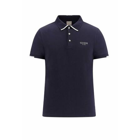 Guess, Polo Shirts Blauw, Heren, Maat:S