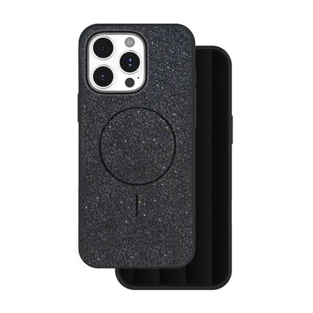 Glittery Backshell hintaan iPhone 17 - Musta