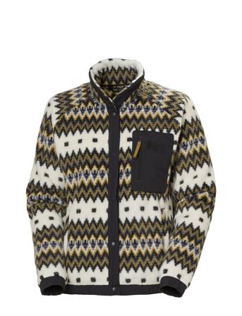 W Imperial Printed Pile Snap Tops Sweat-shirts & Hoodies Fleeces & Midlayers Multi/patterned Helly Hansen
