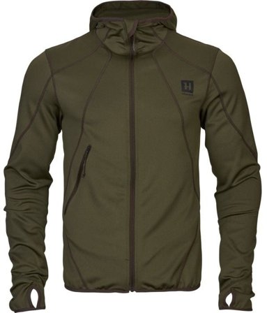 Härkila Deer Stalker Full-Zip Fleece Hoodie Willow Green