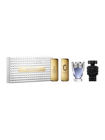 Paco RabanneRabanne Coffret Coffret cont.: 1 Million Eau de Toilette 5 ml + Invictus Eau de Toilette 5 ml + Phantom Parfum 5 ml + Million Gold Eau de 