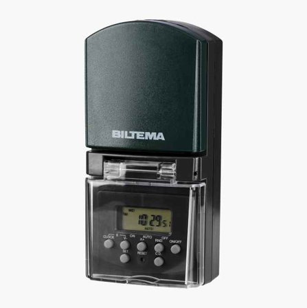 Digital veckotimer utomhus