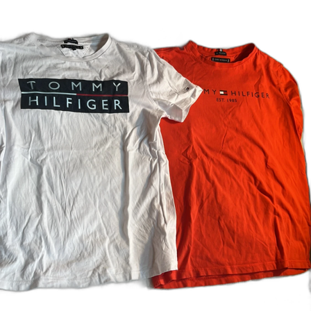 Två t-shirts från Tommy Hilfiger