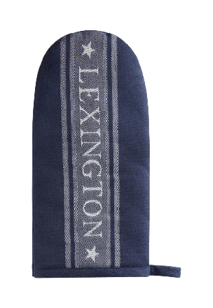 Lexington Icons Org Cotton Jacquard Star Mitten Kökstextil Blå ONESIZE