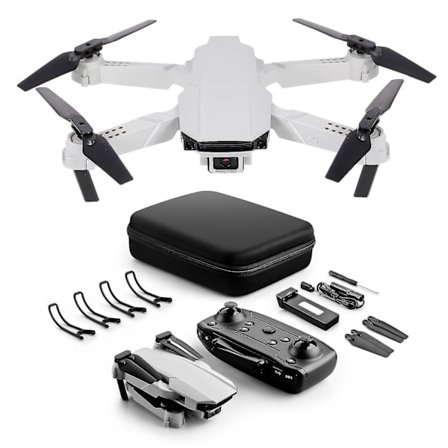 S62 Rc Drone Med Kamera 4k Wifi Fpv Dual Camera Drone Mini Vikbar Quadcopter Leksak För Barn Med Gravity Sensor Kontrollspår Flyg Headless Mode Eme