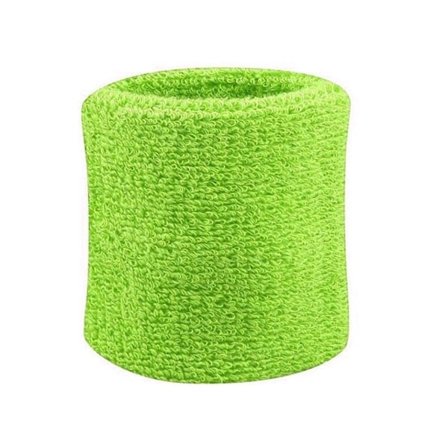 Svettband - Ljusgrön - Vristband - Korta [8cm] - Singelpack