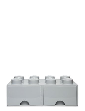 LEGO STORAGE Lego Brick Drawer 8 - Grey - 50X 25X 18CM