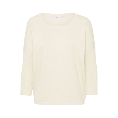 Saint Tropez MilaSZ Pullover Överdelar Dam Vit M