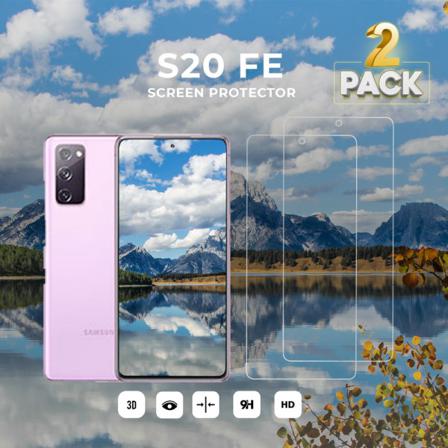 2-pack Samsung S20 Fe - 9h Härdat Glass - Super Kvalitet 3d