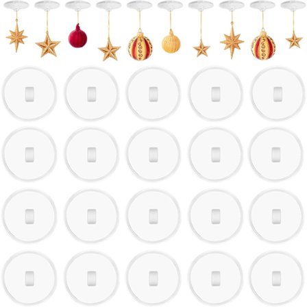 Selvklebende Takkrok, 30 stk Transparent Selvklebende Tak DXGHC