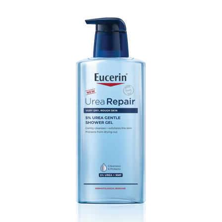 Eucerin UreaRepair 5% Urea Gentle Shower Gel, 400 ml