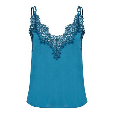 Pinko Sleeveless Tops Blå, Dame