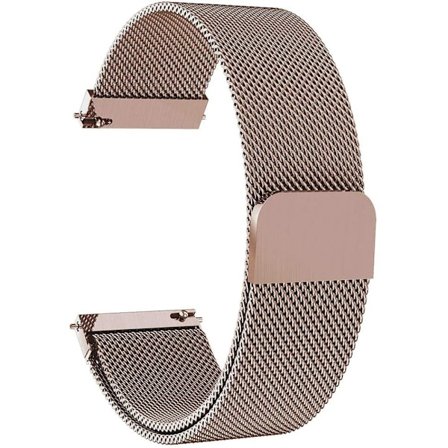Garmin Venu / Vivoactive 3 / 3 Music milanese klockarmband i rostfritt stål - Roséguld