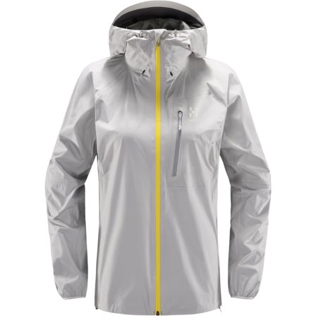 Haglöfs L.I.M Jacket Women's Women shell jackets Grey XS
