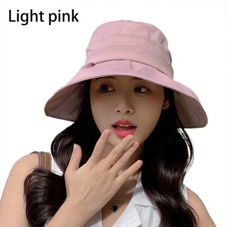 Summer Bucket Hat Fisherman Cap LJUSROSA