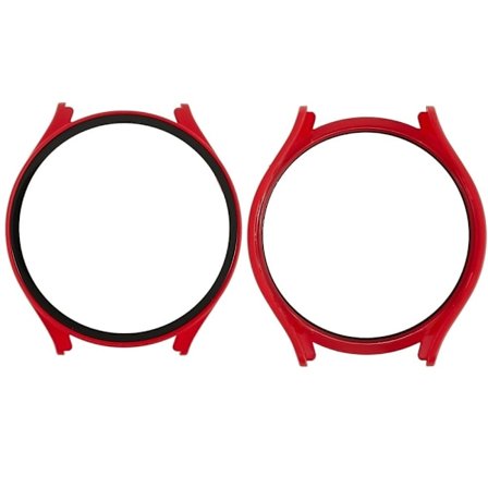 Samsung Galaxy Watch 5 (44mm) watch cover with tempered glass - Red