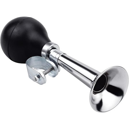 Cykeltuta, Retro Metalltuta med Justerbar Klämma, Klassisk Cykeltuta för Fordon, Cyklar, Vagnar