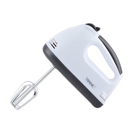 1 stk. mixer hvid - Multifunktionel håndmixer med piskeris og