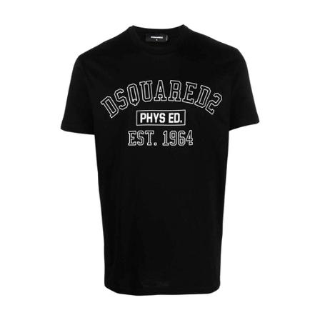 Dsquared2 T-Shirts Sort, Herre, Størrelse: M