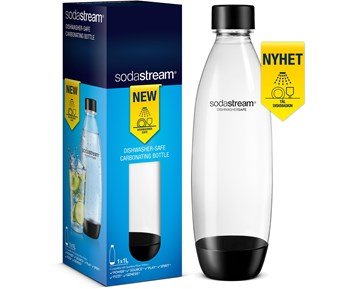 SodaStream-Fuse DWS-Bottle 1L-1 l oppvaskmaskinsikker Sodastream-flaske-Beverage machine-Kullsyreflaske