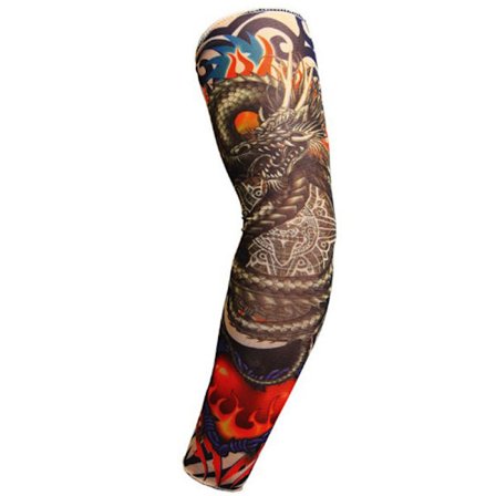 Outdoor Riding Ice Silk Tattoo Arm Sleeve Tatuering Ice Sleeve