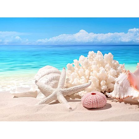 30 x 40 cm, strand Diamond Painting Diamond Broderi Maleri Lærred 5d Maleri Barn Voksen Rhinestone Lod Puslespil Tegning Væg Dekoration Soveværelse 