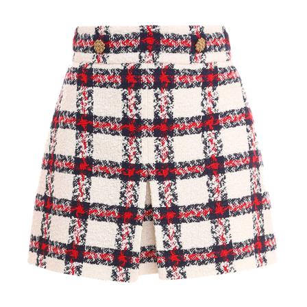 Gucci Rok , Beige , Dames , Maat: M Korte rokken