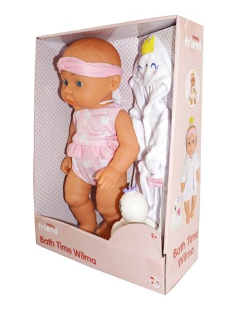 Happy Friend Happy Friend Bath Time Wilma 30 Cm - Pink - 30 CM