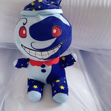 Sundrop FNAF Security Breach Dukke Klovn 25cm Plyslegetøj til Børn Fødselsdagsgave blød