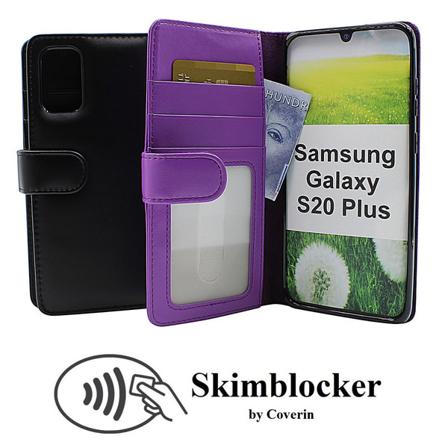 Skimblocker Plånboksfodral Samsung Galaxy S20 Plus (g986b) Lila