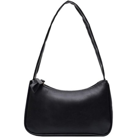 Mjuk PU-läderväska för damer, axelremsväska - yux