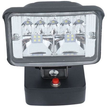 LED-strålkastare Super Bright Exterior Lights med stroboskop för Bosch 18V BAT-serie litiumbatteri