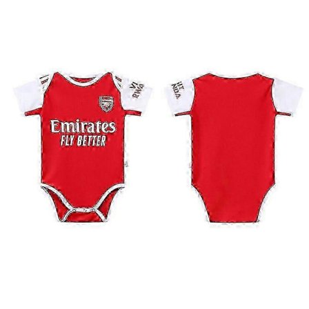 2022-2023 Unik Fotballdrakt for Småbarn Kort Ermet Jumpsuit 6-18 Måneder