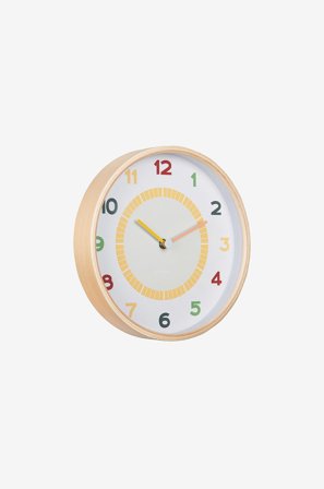 Karlsson - Vægur Chico - Flerfarvet - Vægure og bordure - Fra Homeroom