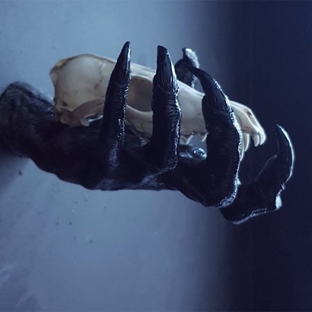 Häxhand Deko Vardagsrumsväggdekor Monster Hand Vägghängning