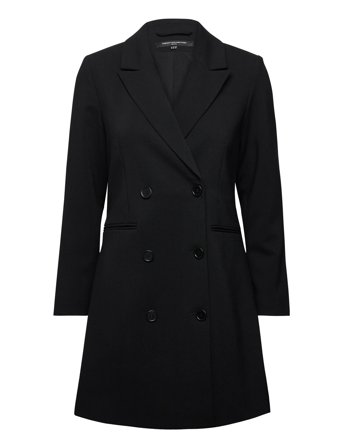 Whisper Blazer Dress Black French Connection