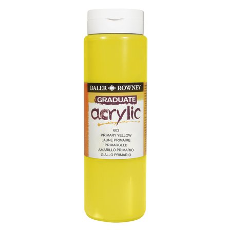 Graduate 500 ml Naples Yellow