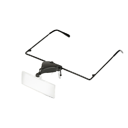 Kellosepän suurennuslasi LED-valolla 1,5x / 2,5x / 3,5x