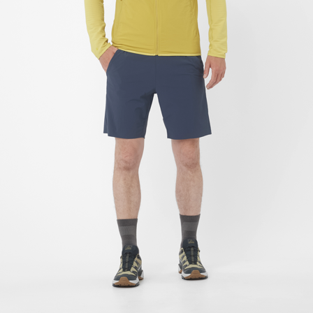 Salomon - Shortsit Vaatteet Wayfarer Ease Shorts M - Blue Nights