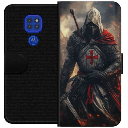 Yhteensopiva Lompakkokotelo Motorola Moto G9 Play Temppeliritarikriegeri