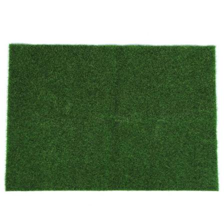 DIY Kunstig Simulert Hagegress Plen Turf Miniatyr Landskapsdekorasjon 49x70cm