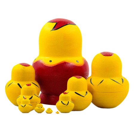 10 Lag Traditionelle Russiske Nesting Dukker Håndlavet Matryoshka til Samlere