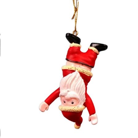 Julemands vedhæng med bare numse Juletræsvedhæng STYLE 1 STYLE 1