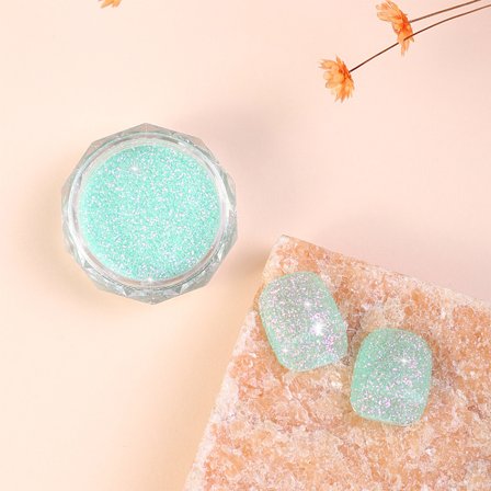 Nail Powder Candy Color Broken Diamond Powder Glitter Paljetter